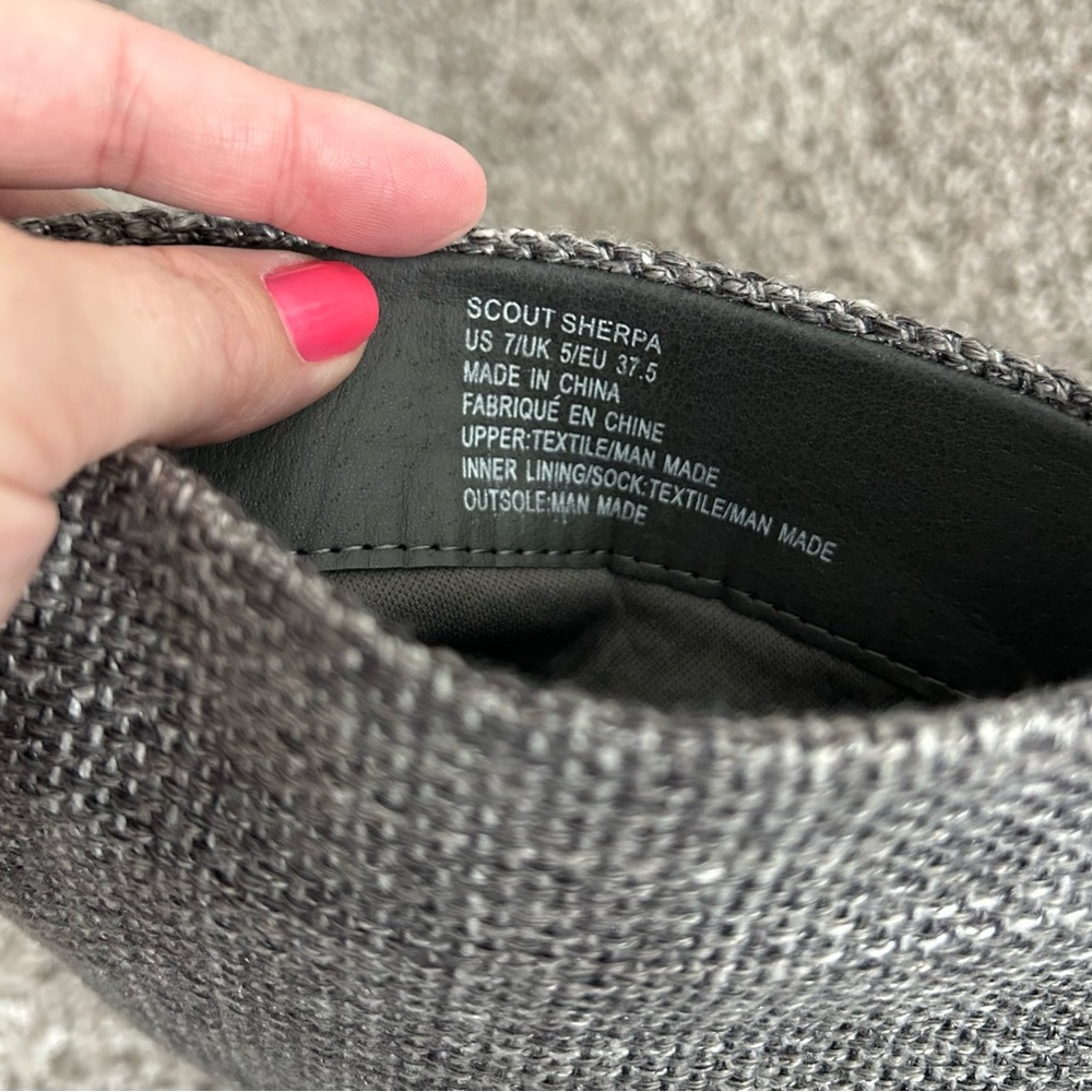 Scout Sherpa Gray Shoes